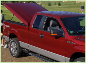 A.R.E. LSX Model Fiberglass Tonneau Cover is a popular choice among pickup truck owners.