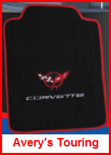 Avery's Touring Mat is an economical plush carpeted car floor mat with edging, non-slip backing and options for colors, logos, heelpads and embroidery.