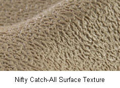 Lund (Nifty) Catch-All Surface Texture for a good non-slip experience.