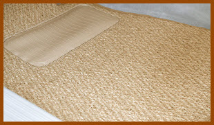 Designer Mat International Coco Auto Mat made from natural coconut fibers. Front, rear and cargo area mats are available in a variety of colors.