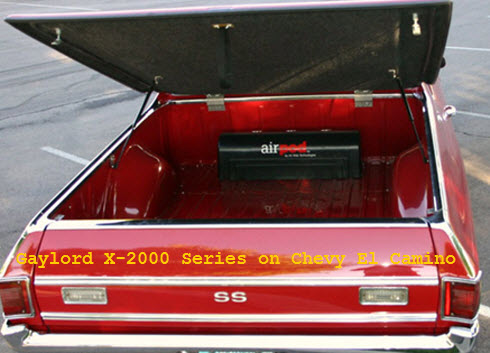 Gaylord X-2000 Tonneau Cover on Chevy El Camino Truck Bed Cover
