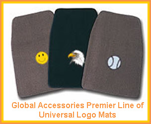 Global Accessories Universal Fit Car Floor Mats. This is the Global Accessories Premier line of car floor mats.