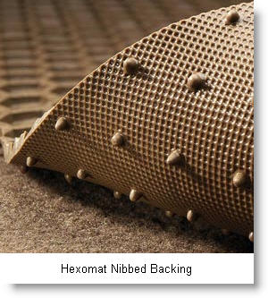Hexomat, deep well design special vinyl rubber like material car floor mat from Intro-Tech Automotive