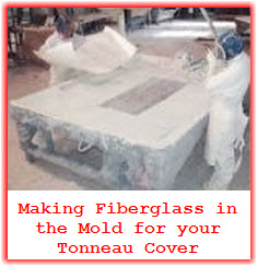 Leer Tonneau Covers are made of molded fiberglass