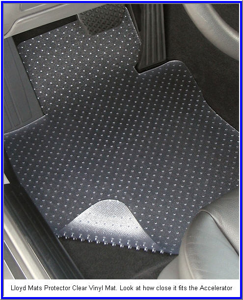 Lloyd Mats Protector - Clear Vinyl Car Floor Mat