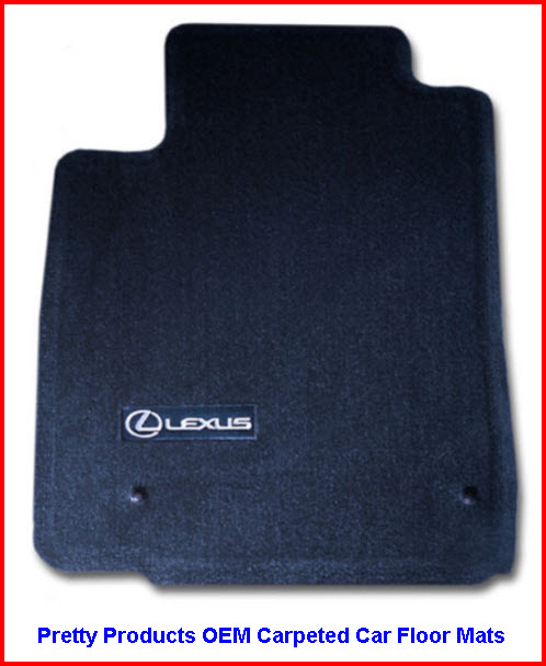 Pretty Car Mats by Pretty Products LLC OEM Carpeted Car Floor Mats