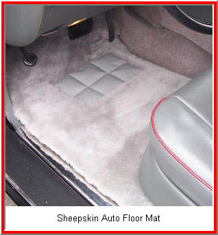 Lexus Floor Mats in Sheepskin -  Automobile Floor Mats