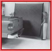 UnderCover Tonneau Covers store easily by hanging them on your garage or basement wall.