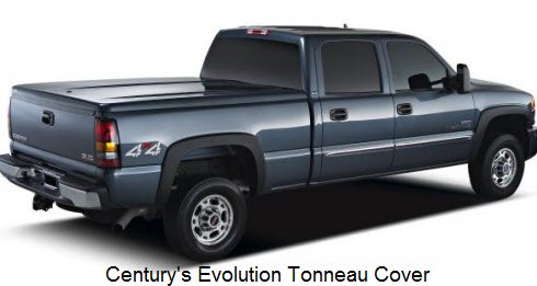 Century Evolution Tonneau Cover is a low profile, fiberglass tonno cover.
