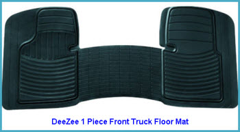 DeeZee 1 Piece Front Truck Floor Mat DeeZee 1 Piece Front Truck Floor Mat