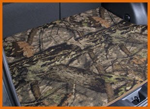 Lloyd Mats CamoMats with Mossy Oak Design. Custom carpeted camo mats to perfectly fit your vehicle.