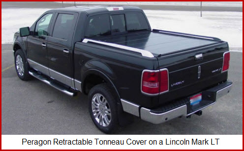 Peragon Retractable Tonneau Cover with custom truck bed rails. What a great Truck Bed Cover