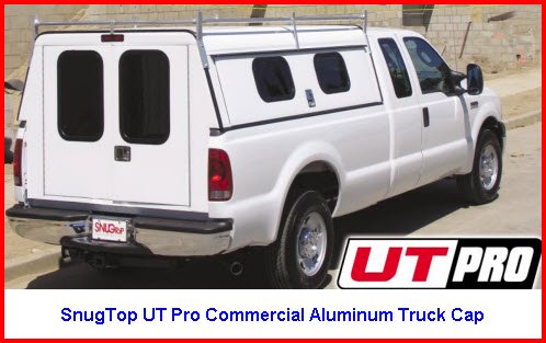 SnugTop UT Pro Model Commercial Aluminum Truck Cap